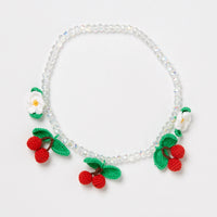 Crystal Cherry Necklace