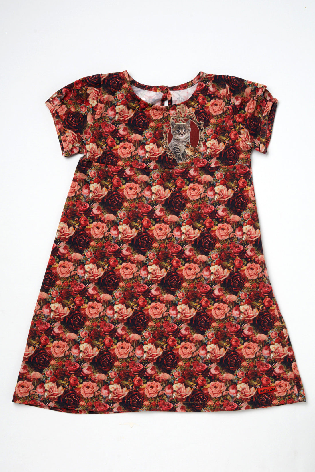 Rosy Cat Dress