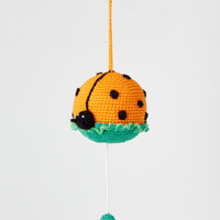 Ladybug music mobile