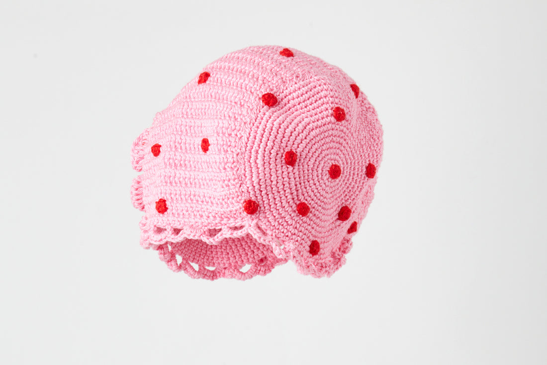 Rose Dotted Hat