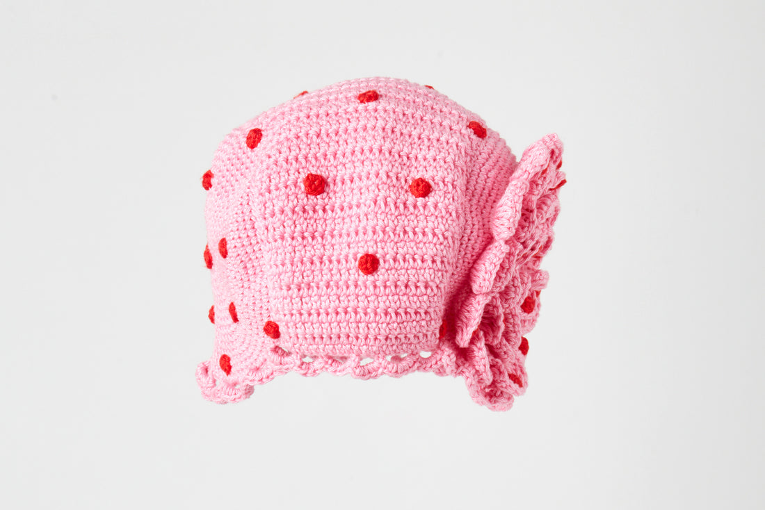 Rose Dotted Hat