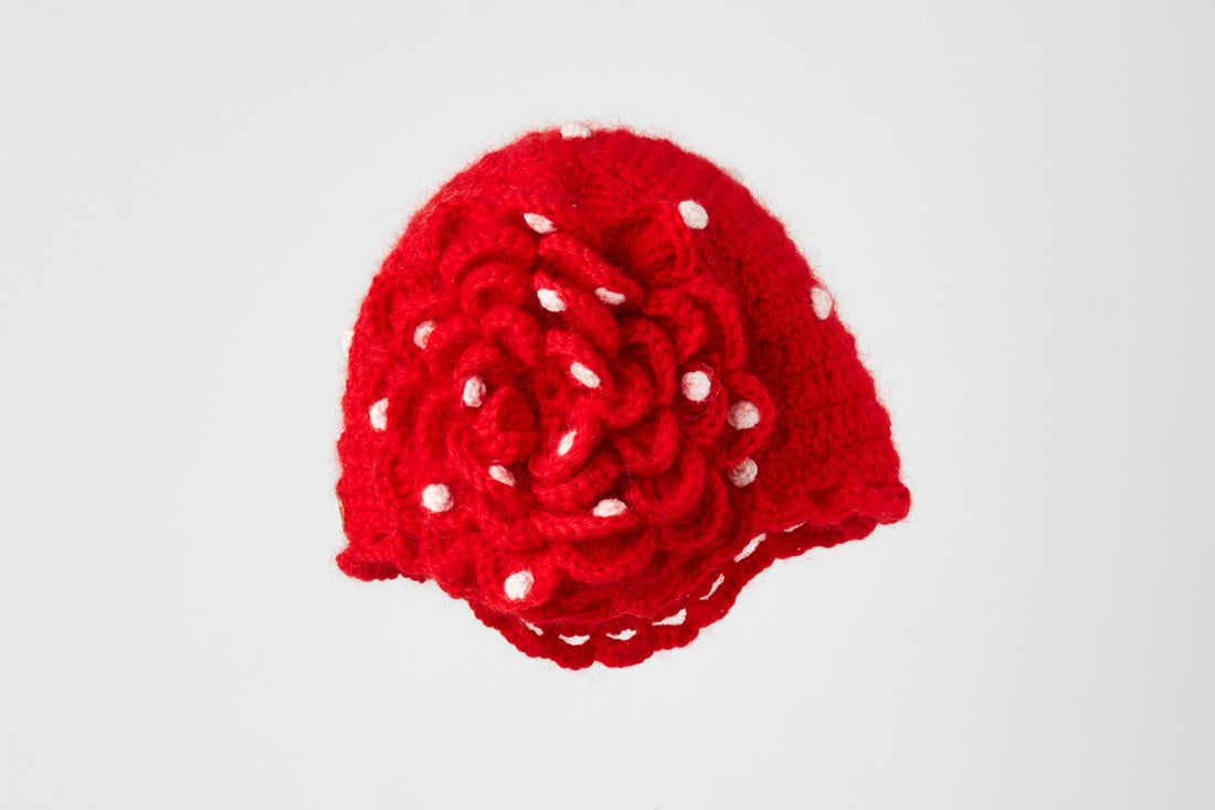Rose Dotted Hat