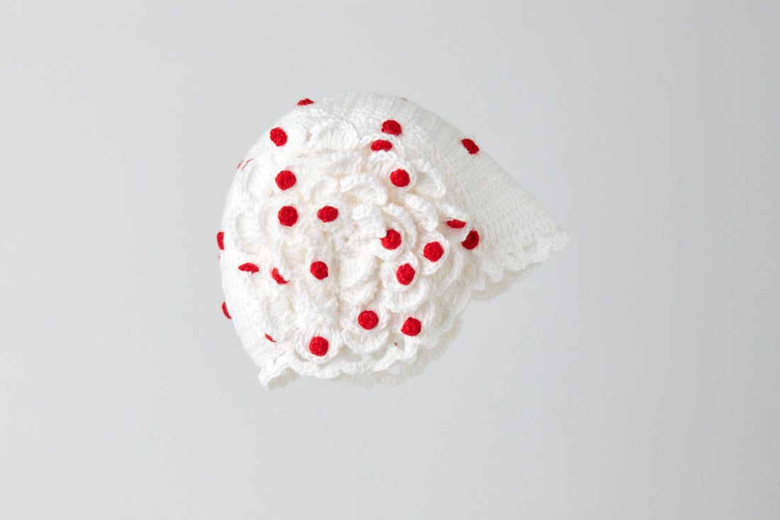 Rose Dotted Hat