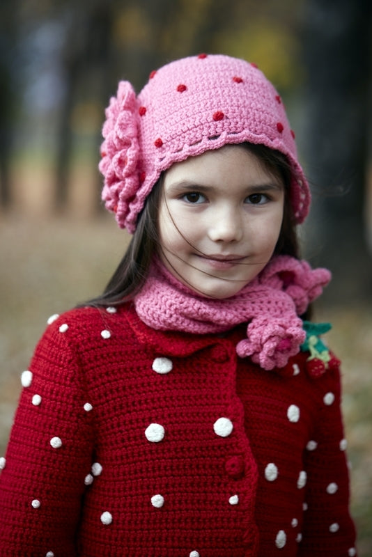 Rose Dotted Hat