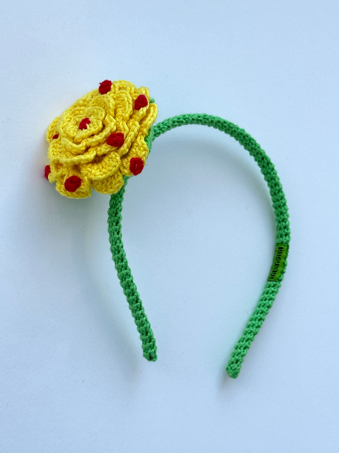 Polkadot Rose Hairband