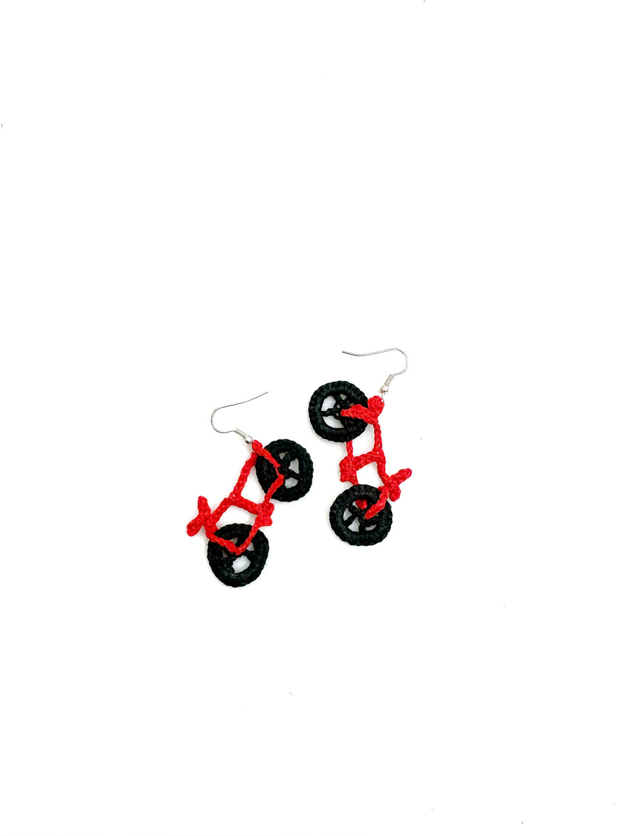 Amsterdam Bike Earrings