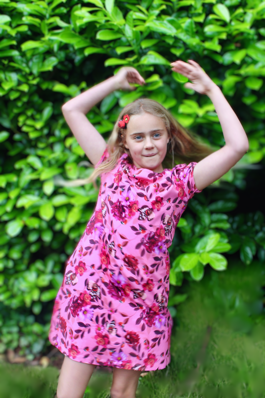 Pink Botanic Dress