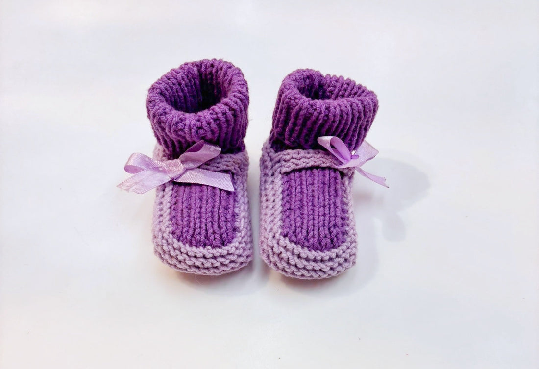 Tiny Bow Booties