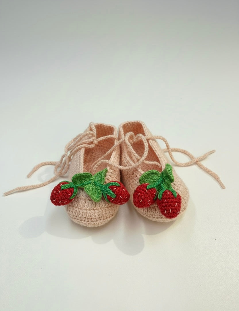 Strawberry Booties