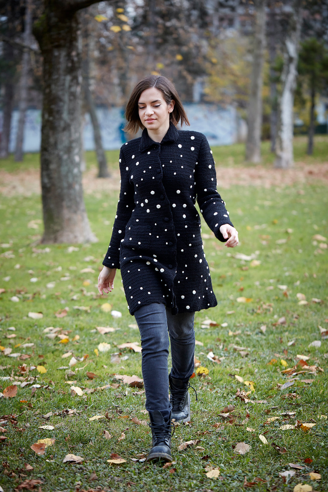 Dotted Women's Coat