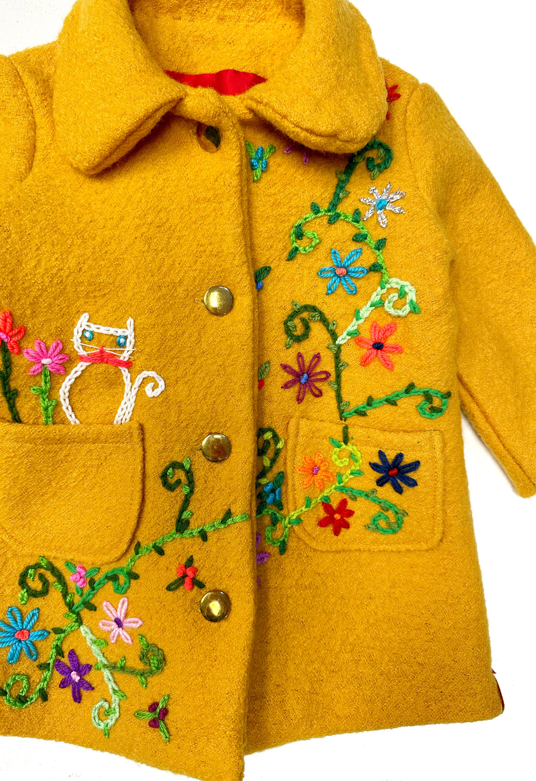 Yellow Behar Coat