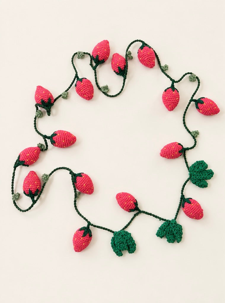 Sweet Strawberry Necklace