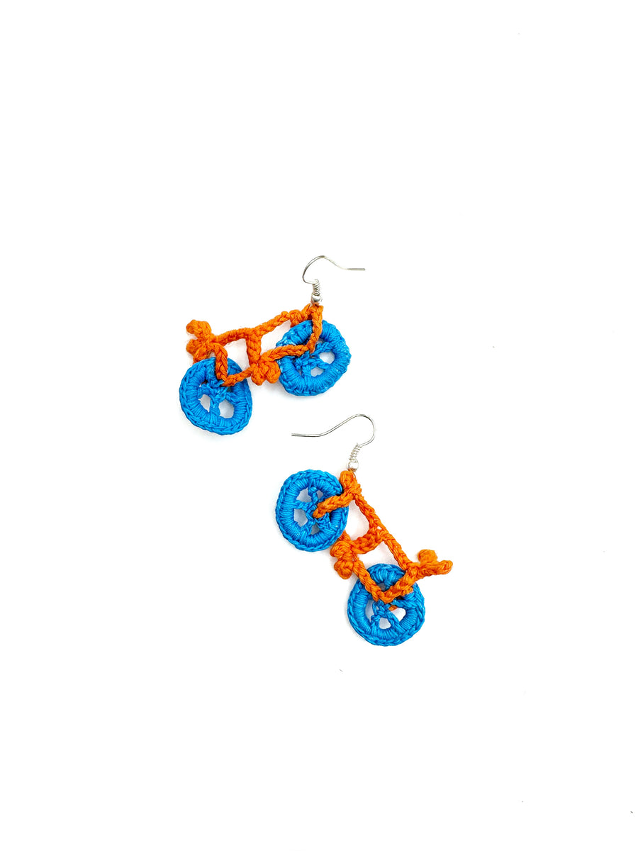 Amsterdam Bike Earrings