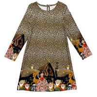 Snowwhite Leopard Dress