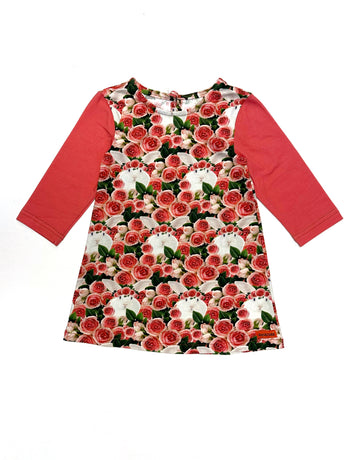 Pink Bunny Print Dress