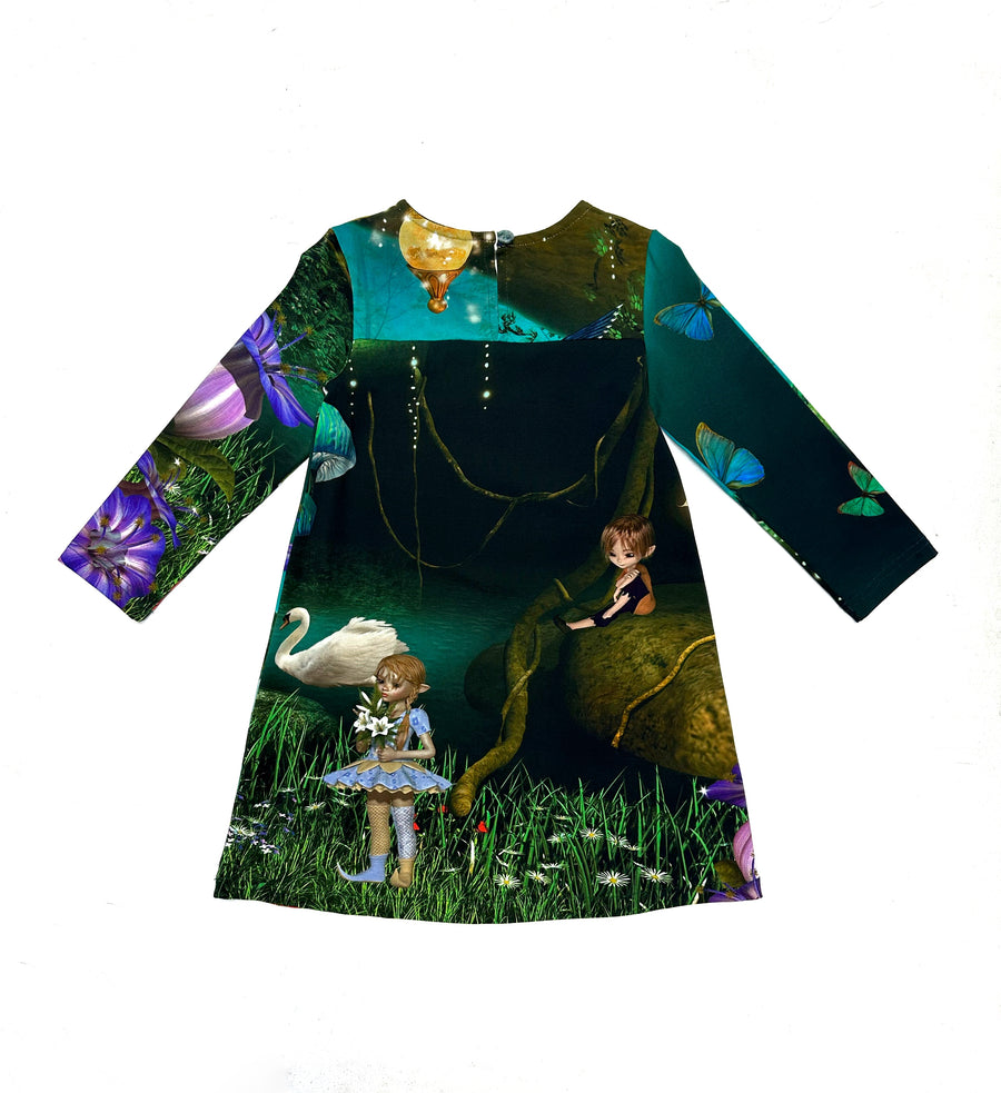 Green Forest Elfs Dress