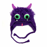 Furry Monster Eyes Hat