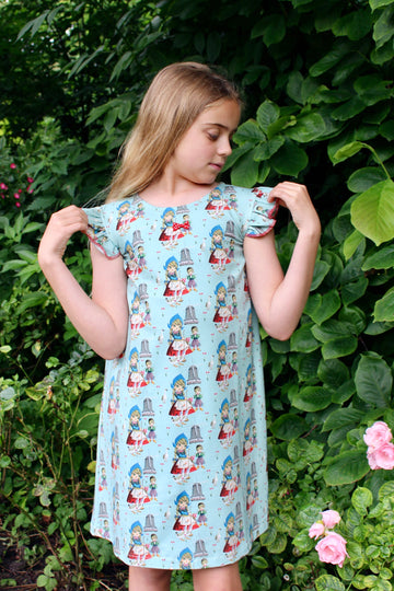 Dutch Girl Ruffles Dress