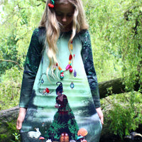 Green Fairy Woods Dress