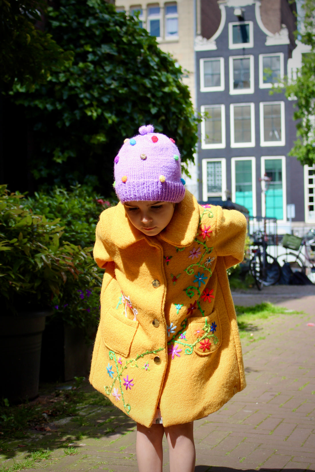 Yellow Behar Coat