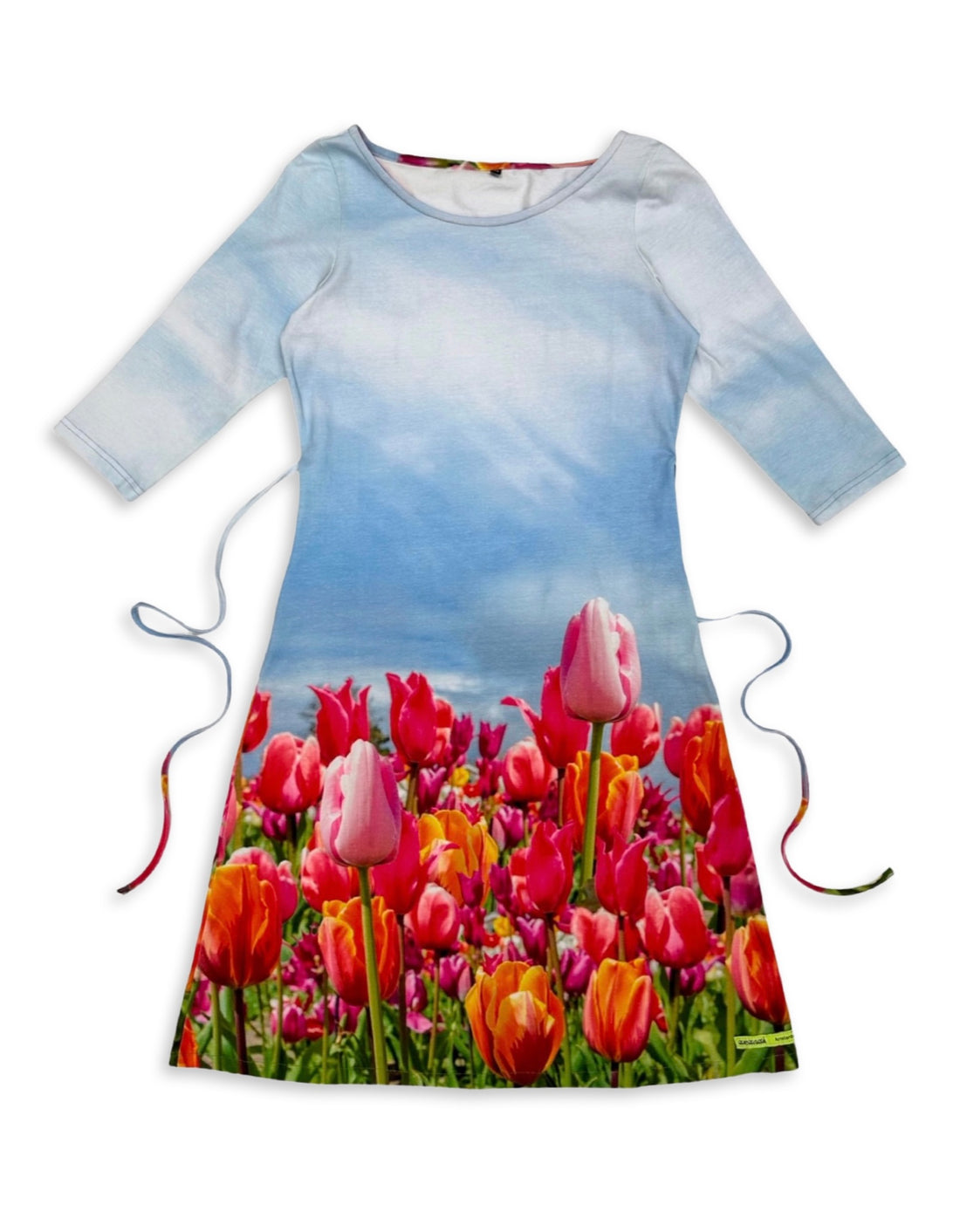 Blue Tulips Women’s Dress