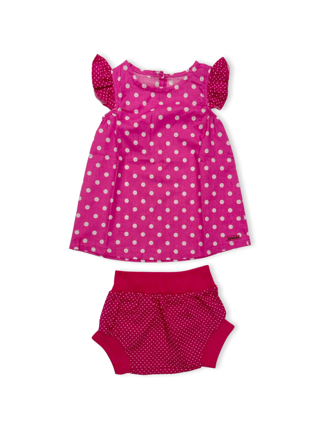 Pink Polkadot Dress