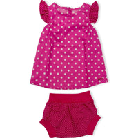 Pink Polkadot Dress