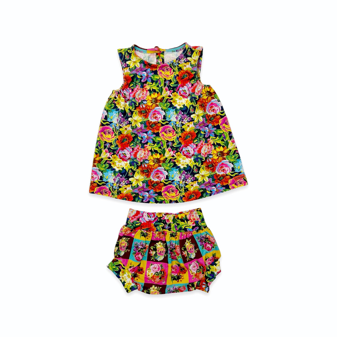 Colorful Flower Baby Dress