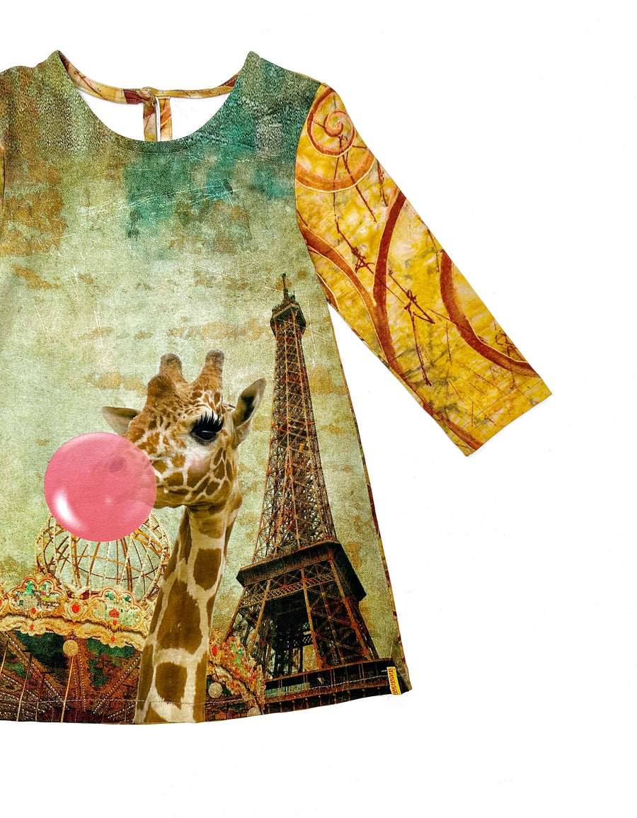 Paris Giraffe Dress