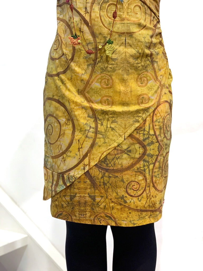 Klimt Kiss Wrap Dress