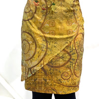 Klimt Kiss Wrap Dress