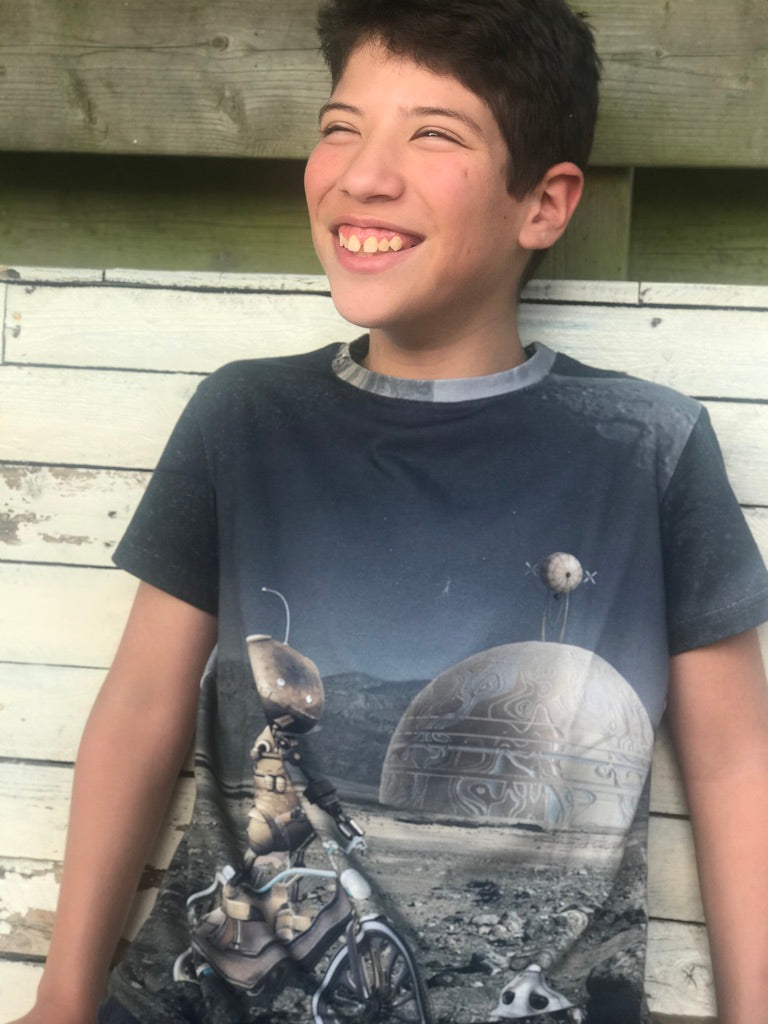 Moon Robot T-Shirt