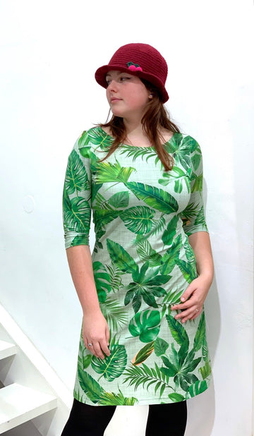 Green Leaves Dress