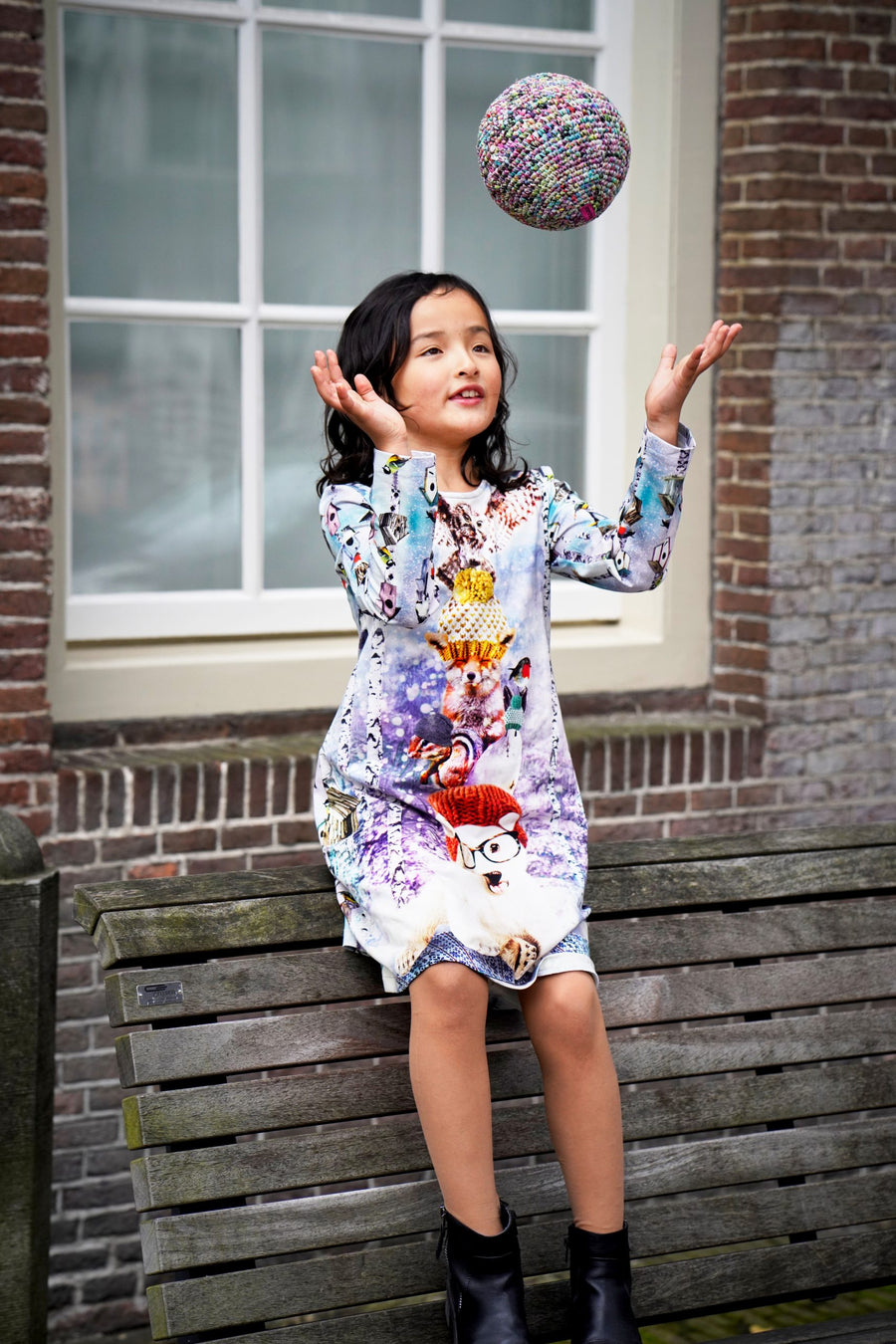 Snowy Animals Dress