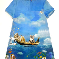 Blue Fishing Dress