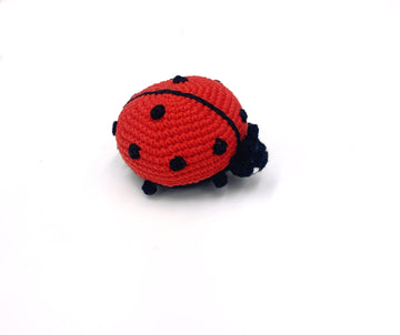Ladybug Round Rattle