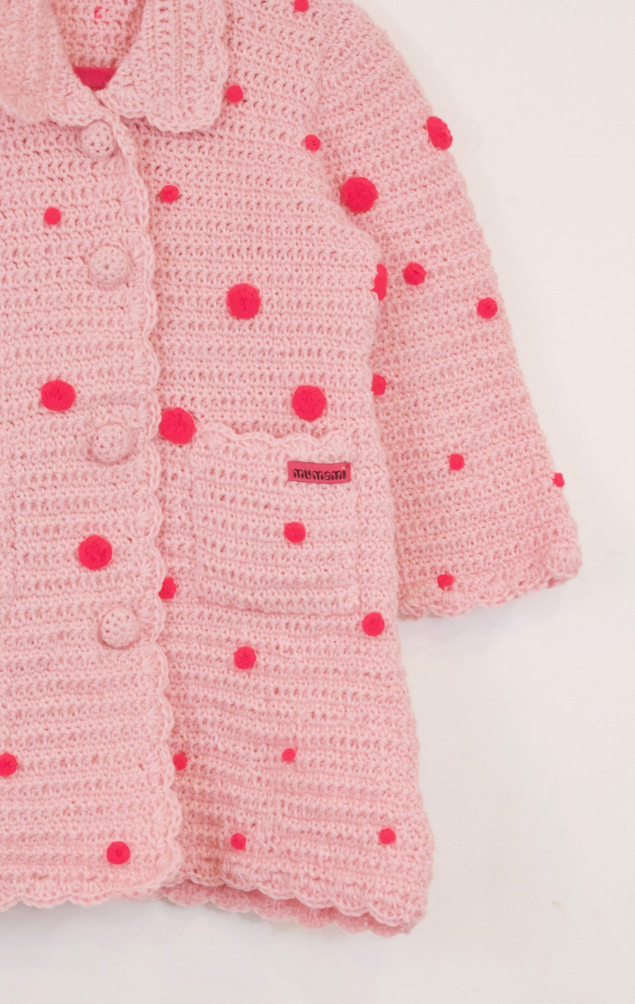 Dotted Coat Pink