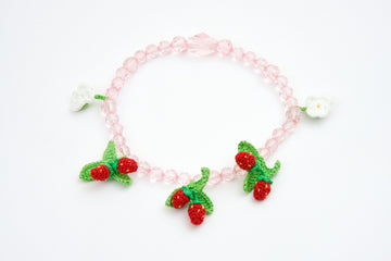Crystal Strawberry Necklace