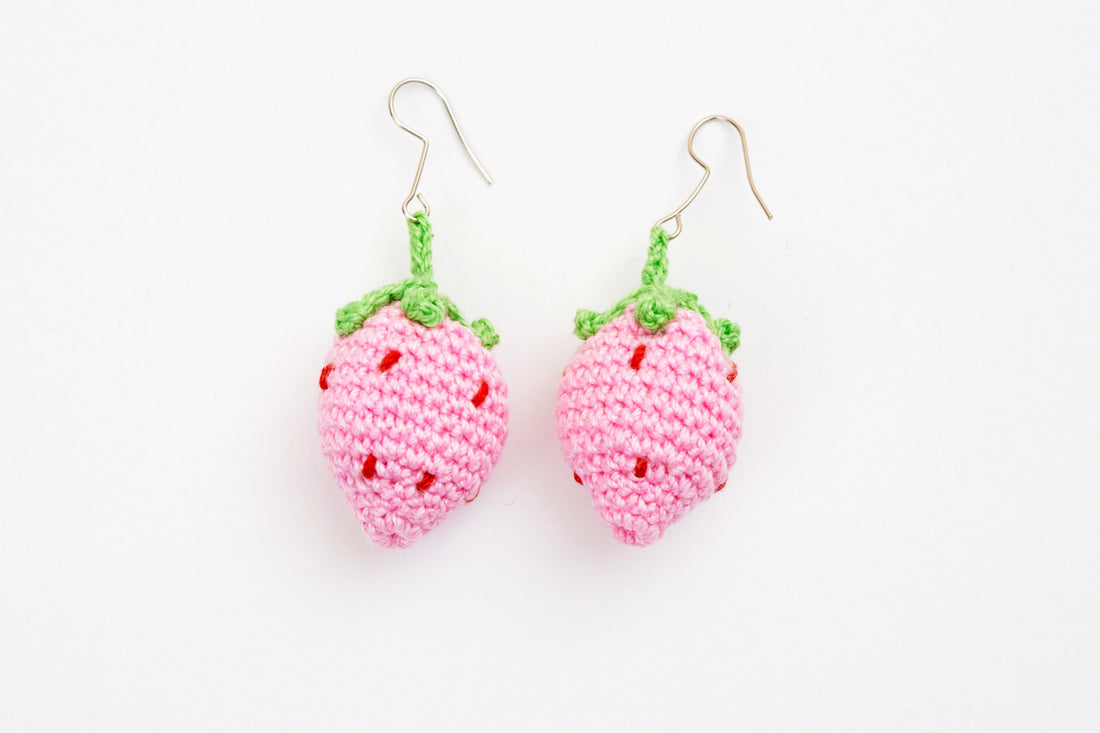 Sweet Strawberry Earrings
