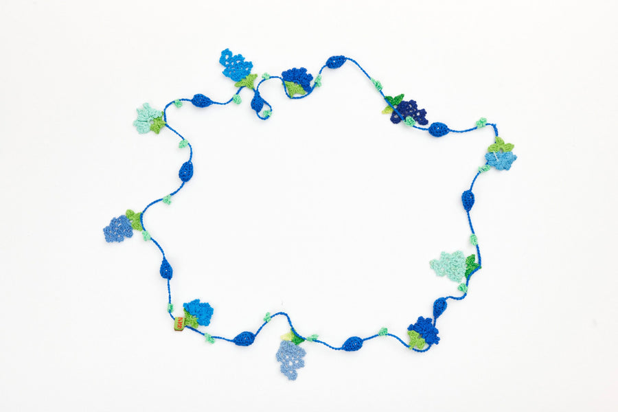 Crochet Flower Necklace