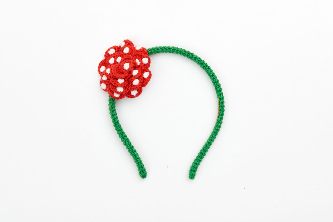 Rosy Dots Hairband