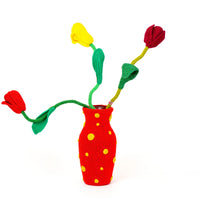 Red Dotted Vase 2