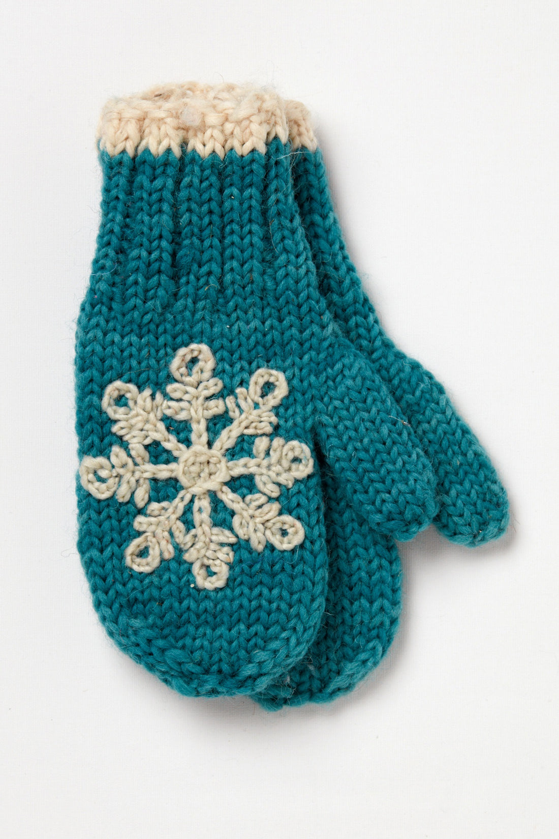 Snowflake Wool Gloves