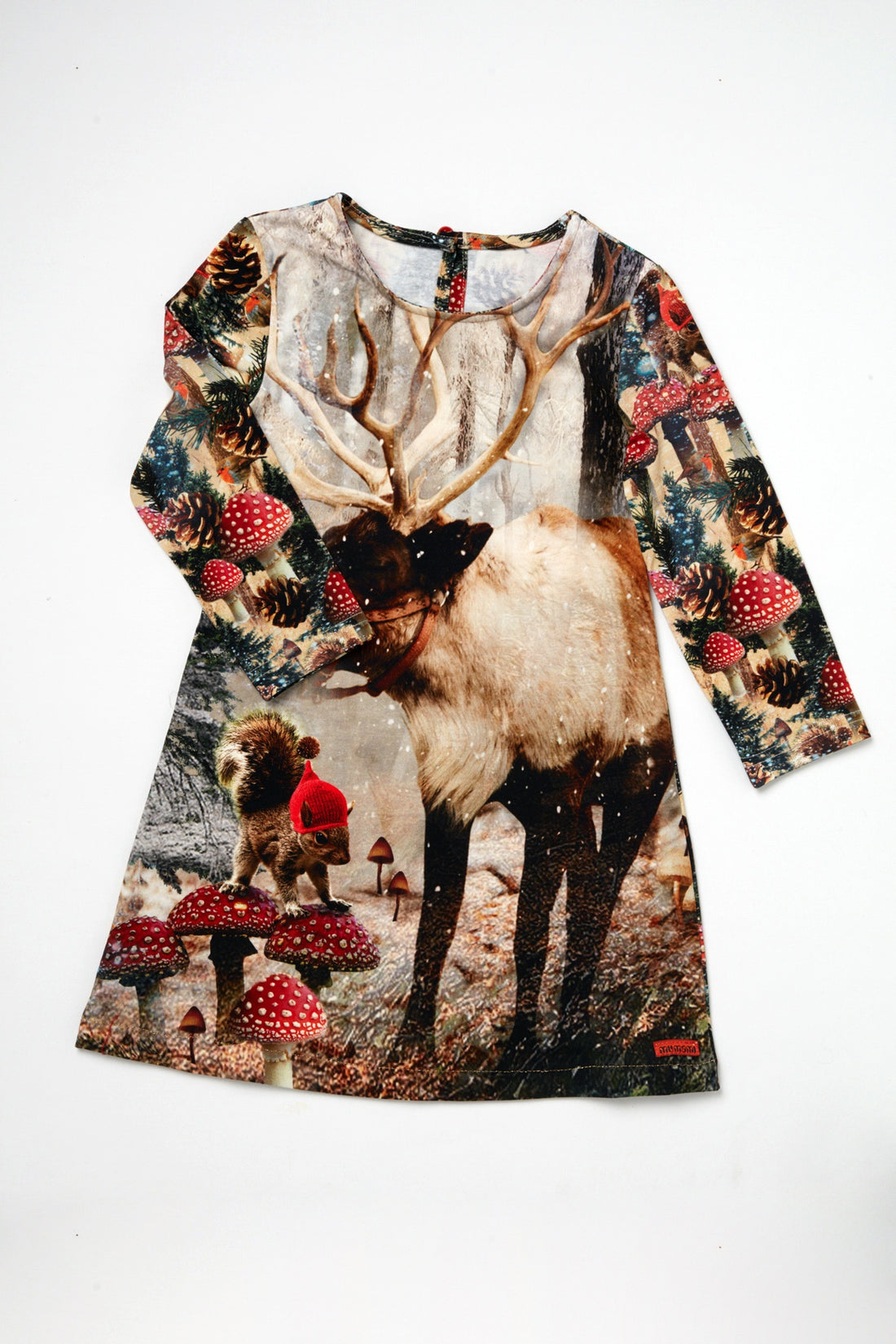 Snowy Reindeer Dress