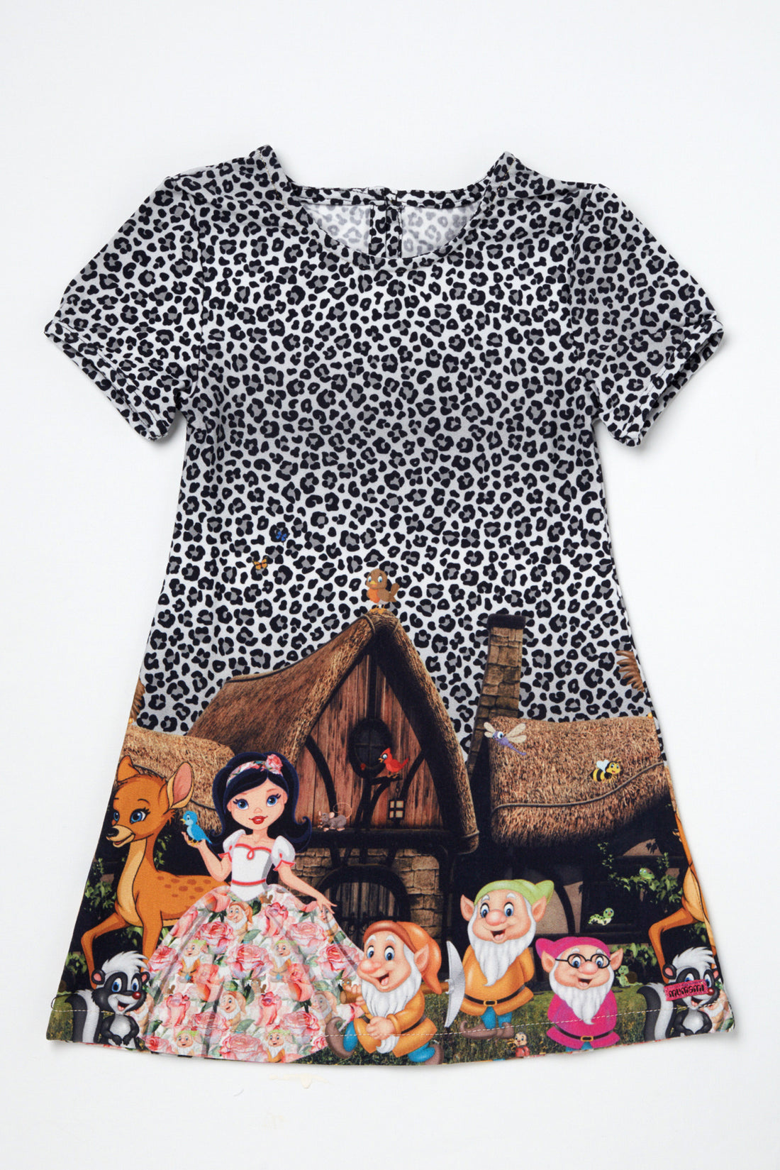 Snowwhite Leopard Dress