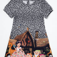 Snowwhite Leopard Dress