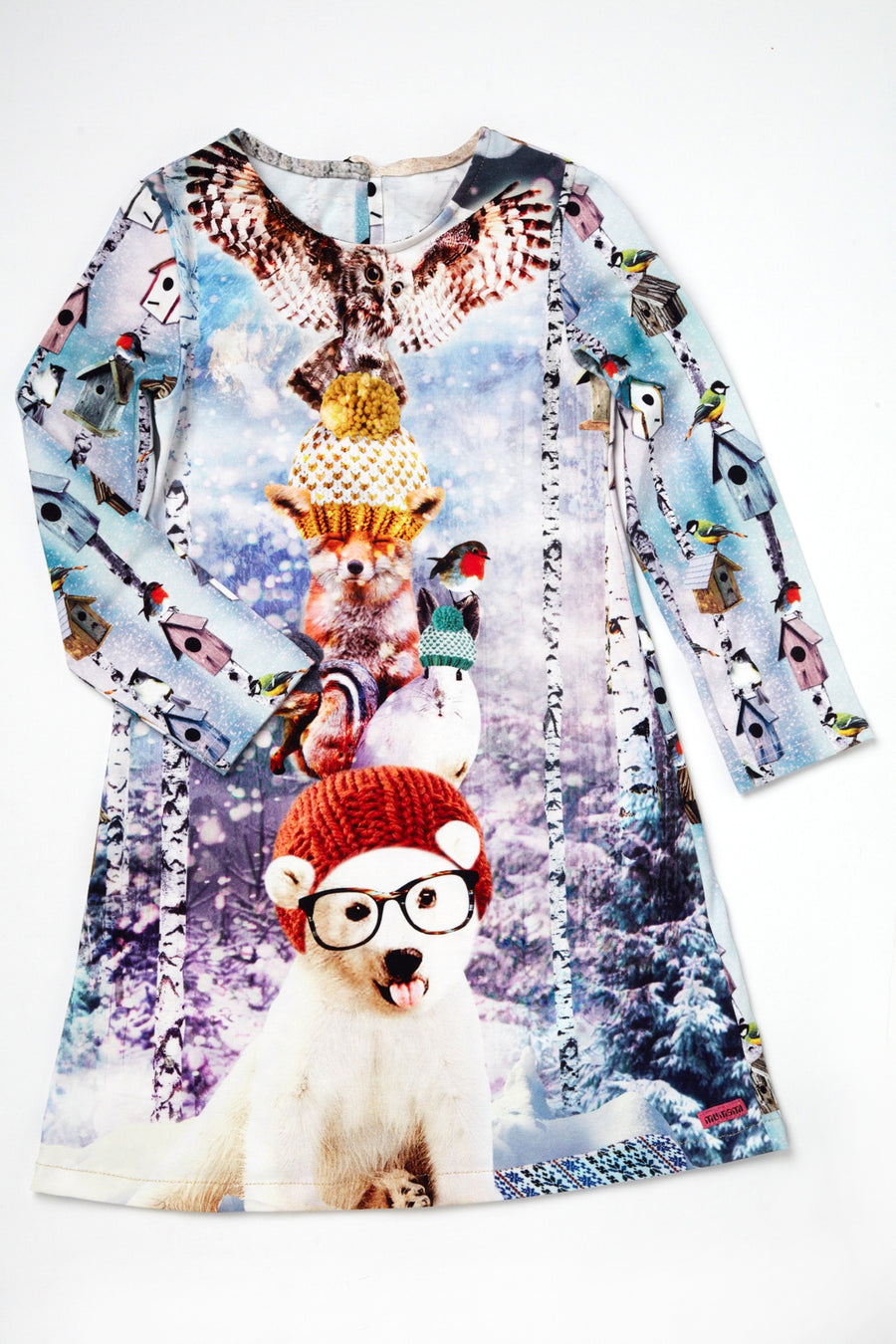 Snowy Animals Dress