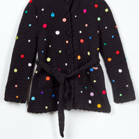 Women's Dotted Short Coat