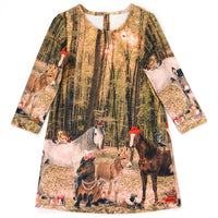 Sweet Forest Horses Dress