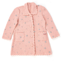 Dotted Coat Pink Silver